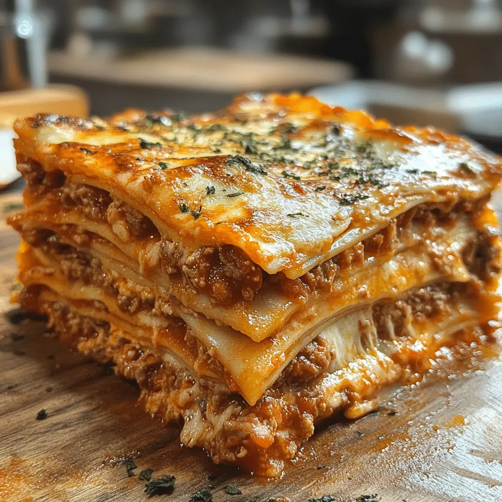 Lasagna Bolognese